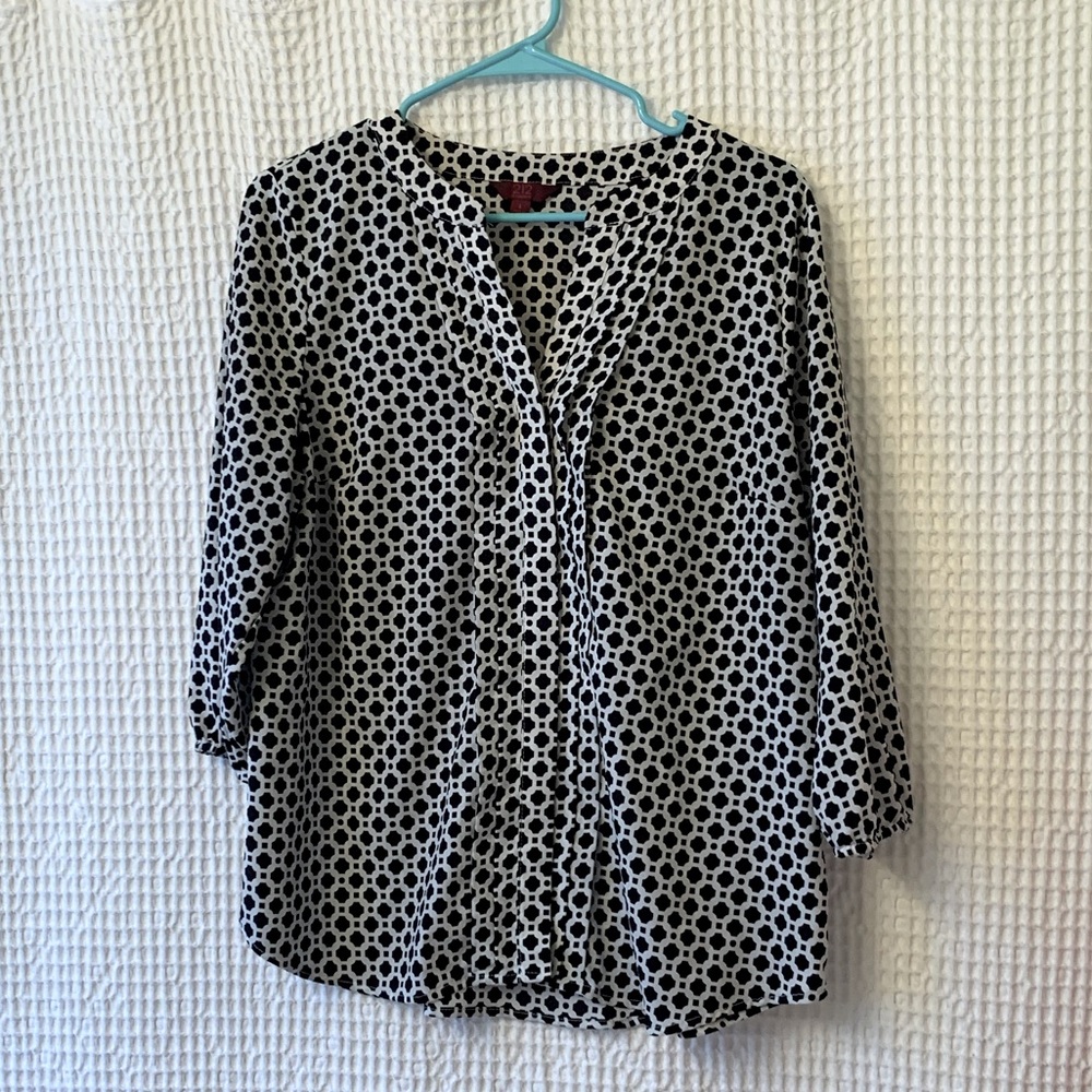 Black and White dress shirt